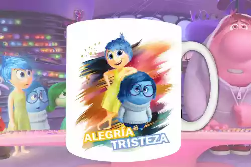 vectores plantilas INTENSAMENTE,DISNEY,PELíCULA,